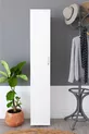 Armoire à une porte avec 6 étagères, armoire à vêtements, armoire à pulls, armoire à vêtements, armoire à chemises, armoire d'hiver, blanche