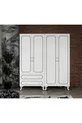 Armoire modulaire à 4 portes et 2 tiroirs, penderie - MDF de première qualité