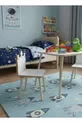 Ensemble table et chaises pour enfants Table d'activité Table de travail 1 table 2 chaises