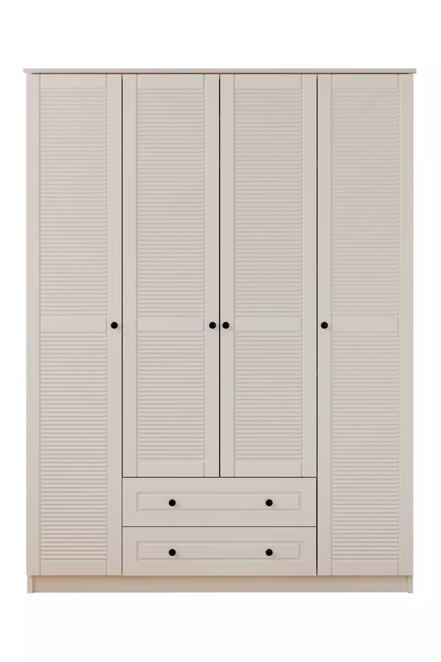 Armoire Diva Country 4 portes 2 tiroirs