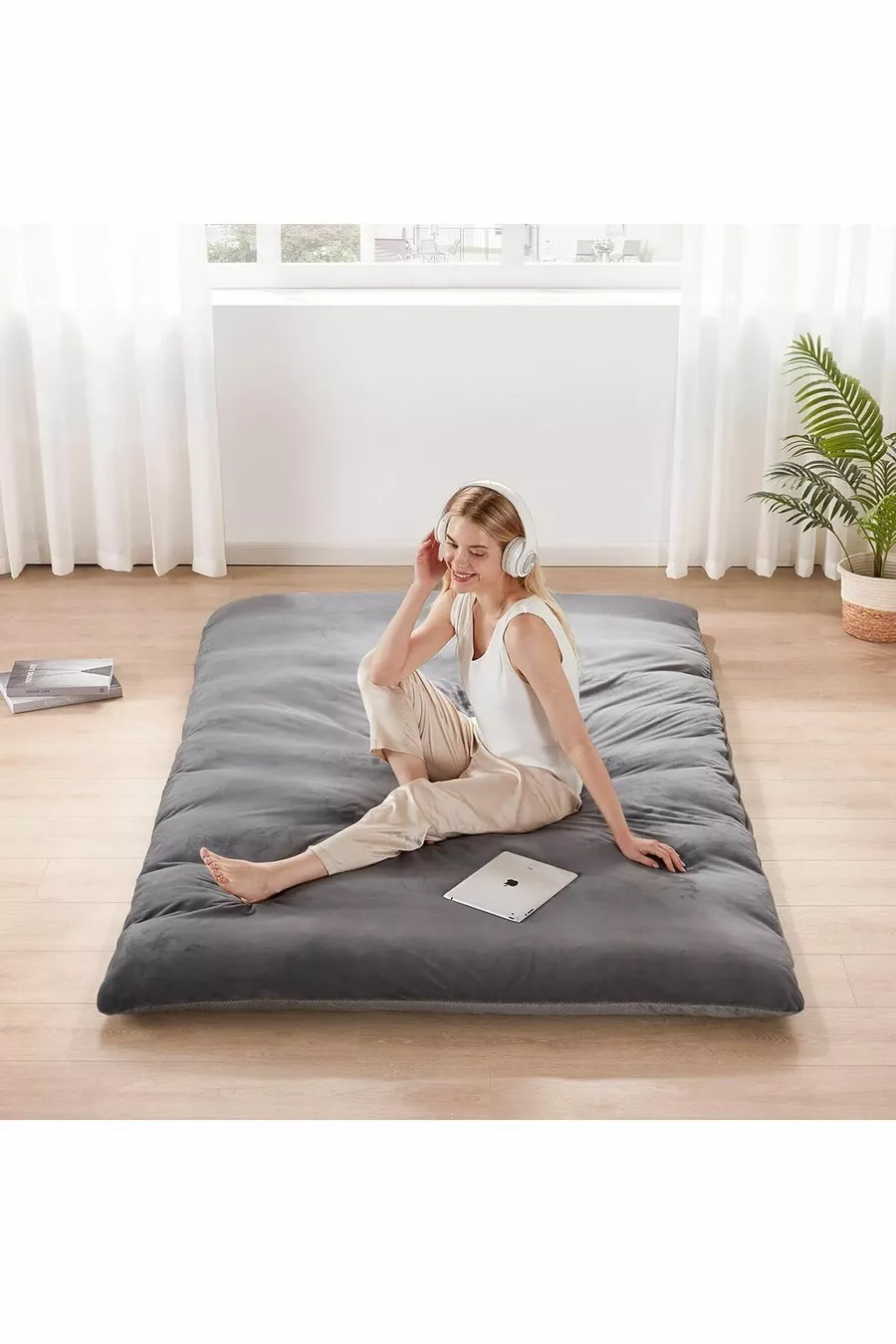 Lori Model Yatağı & Aktivite Yatağı & Misafir Yatağı & Dolgulu Yer Yatağı % Fermuarlı Kılıf
