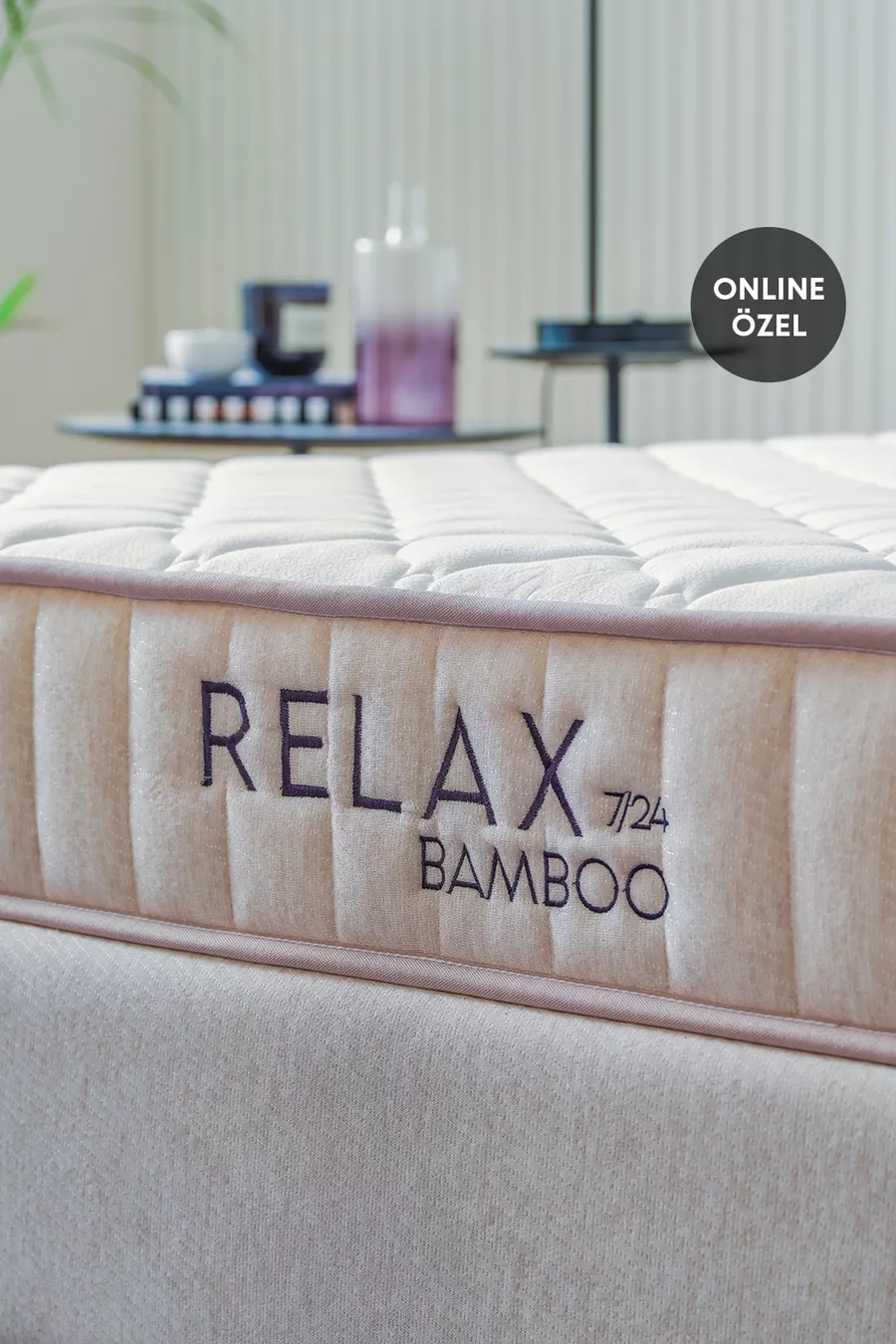 Relax 7/ Bambus-Rollenpack Tasche Federkernmatratze