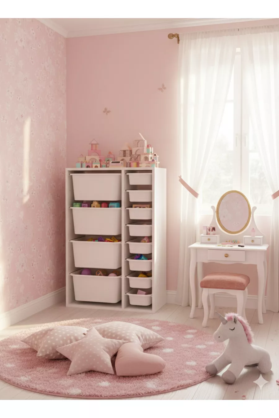 Mehrzweck-Spielzeugschrank mit Schubladen und Aufbewahrungseinheit – Kinderzimmer-Organizer MIT ETIKETT ALS GESCHENK