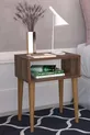 Table de chevet rétro - noyer