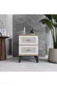Libra 2 Schubladen Nachttisch % MDF