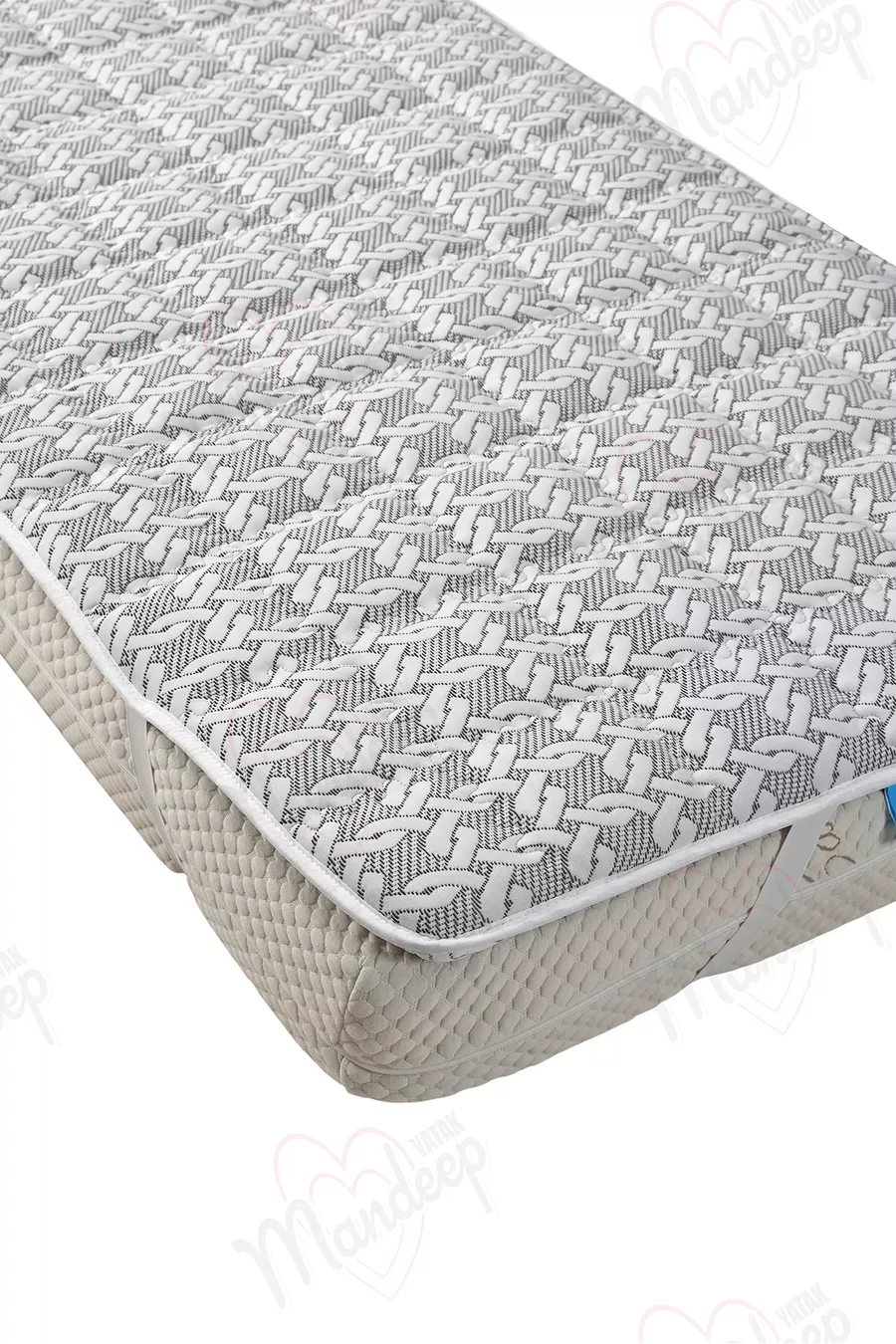 Kapitenoli Orthopedic Mattress Pad | Soft, Comfortable Mattress Topper with Lumbar and Back Support