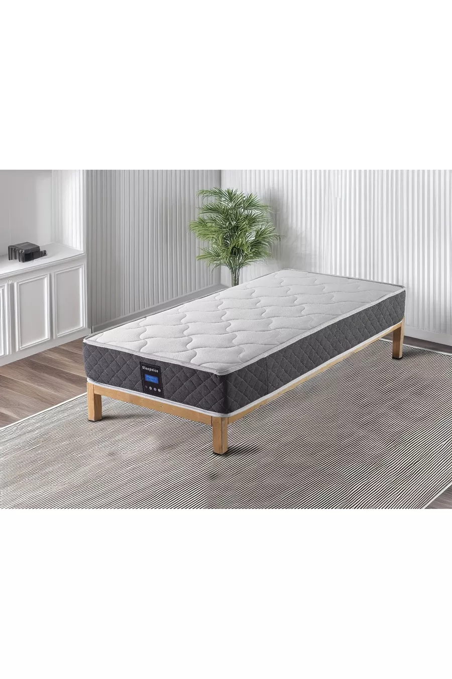 SLEEPNİCE ORTHOPÄDISCHES HYBRID PRO EINZELBETT MIT FEDERUNG DOPPELBETT