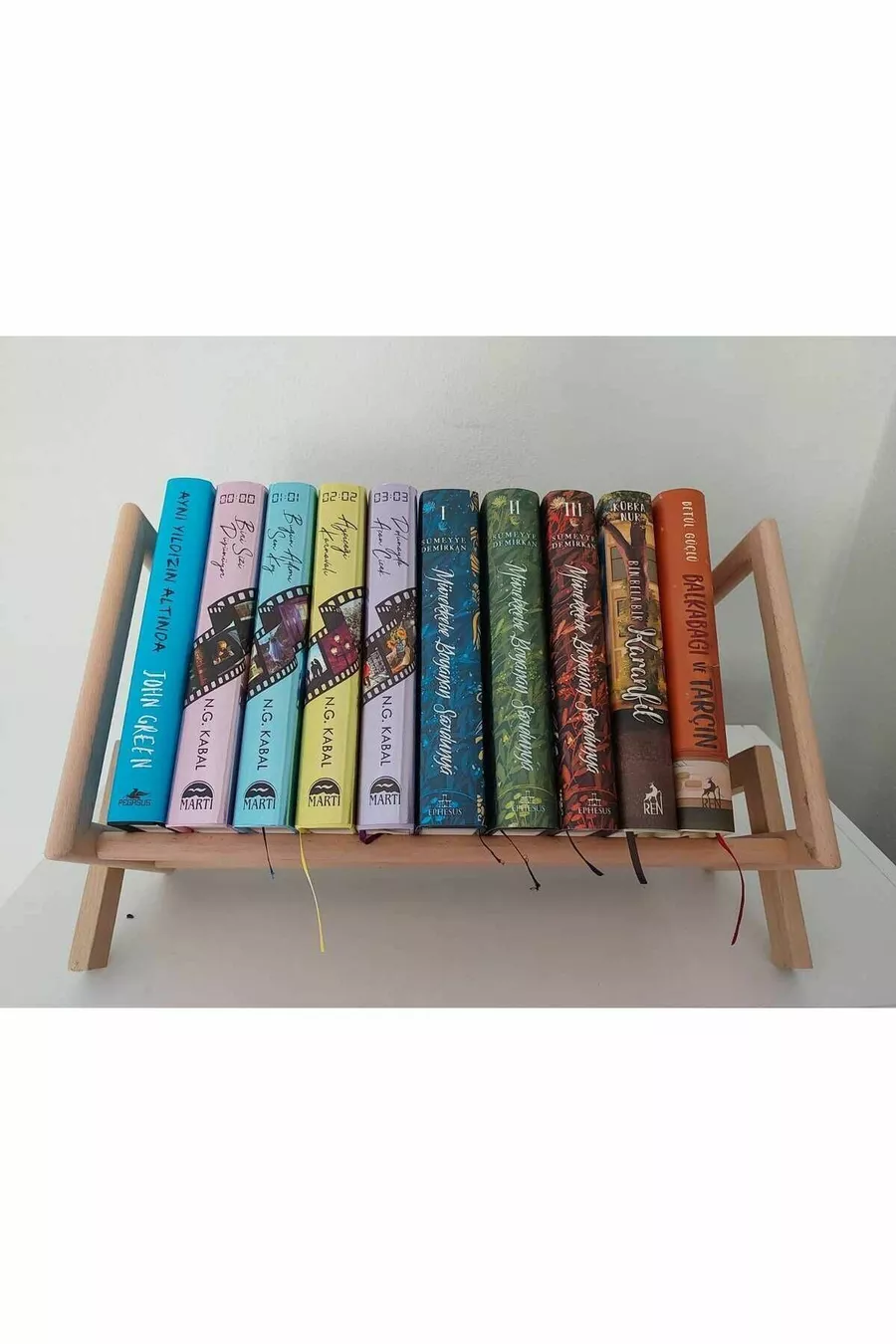 Wood Master % جُرغِن طبيعي رف كتب للمكتب