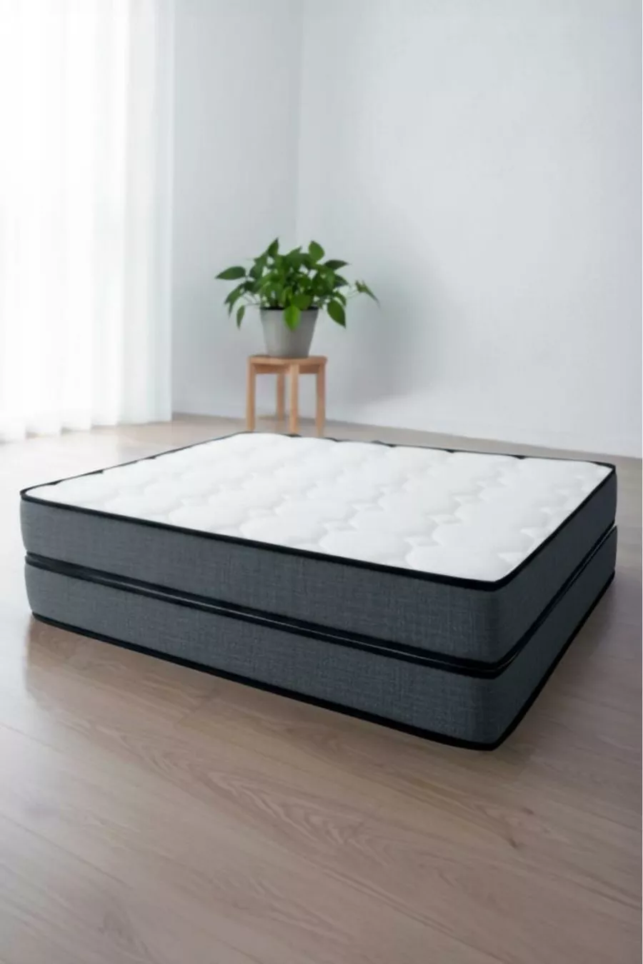 Lit pliant BONBON – Mousse orthopédique ferme, lit pliable au sol, matelas de sol