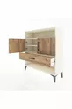 Arges Dressoir 3 Planken 1 Lade 2 Deuren Agaat-Den