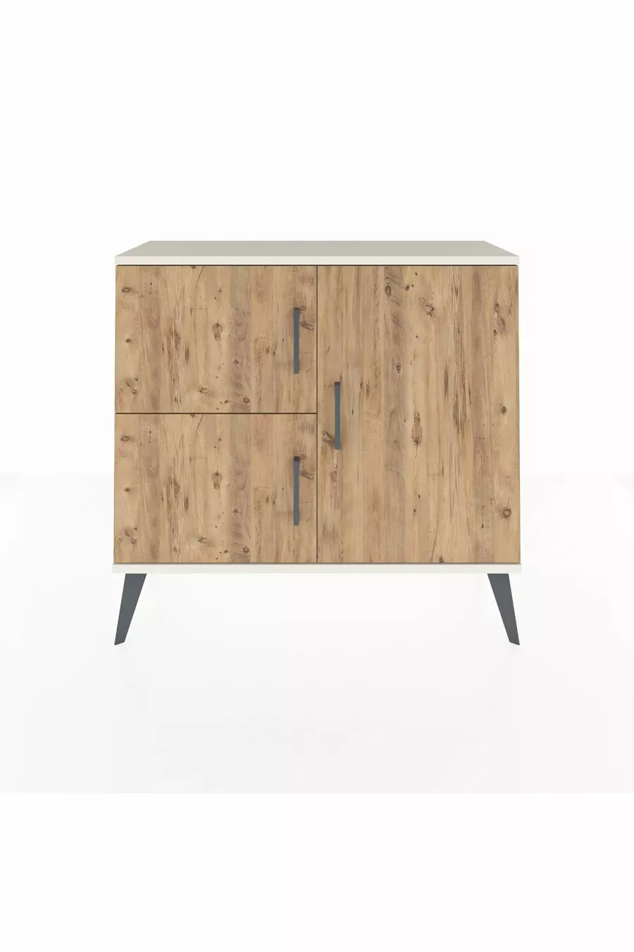 Arges Dressoir 2 Planken 3 Deuren Maansteen-Hout/Maansteen