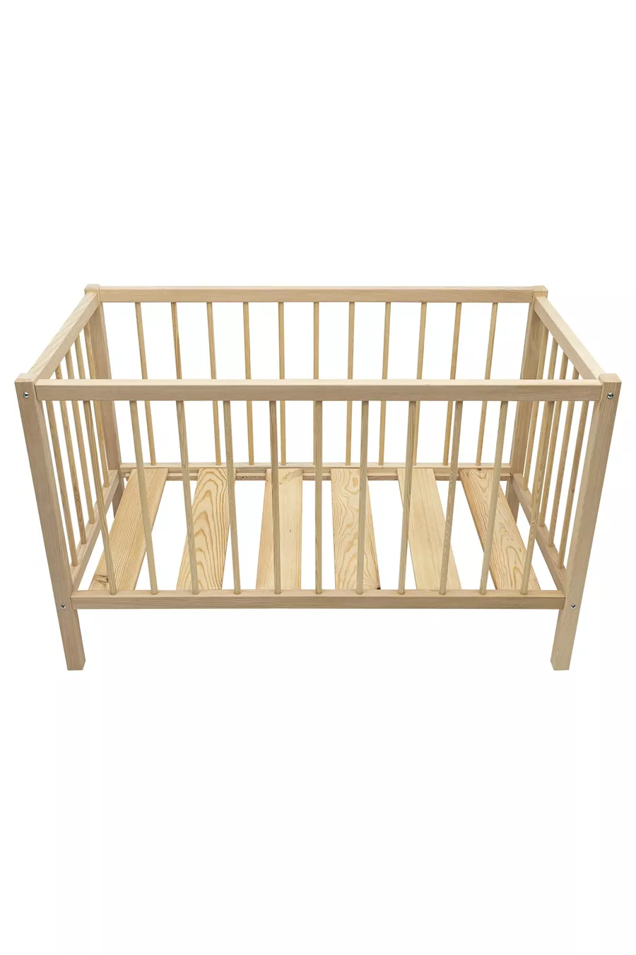 Letto per bambole in legno Montessori