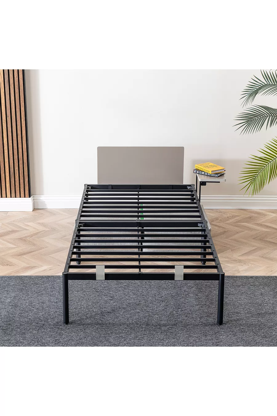 Bed frame, Metal Bed frame, Mattress, Bed base