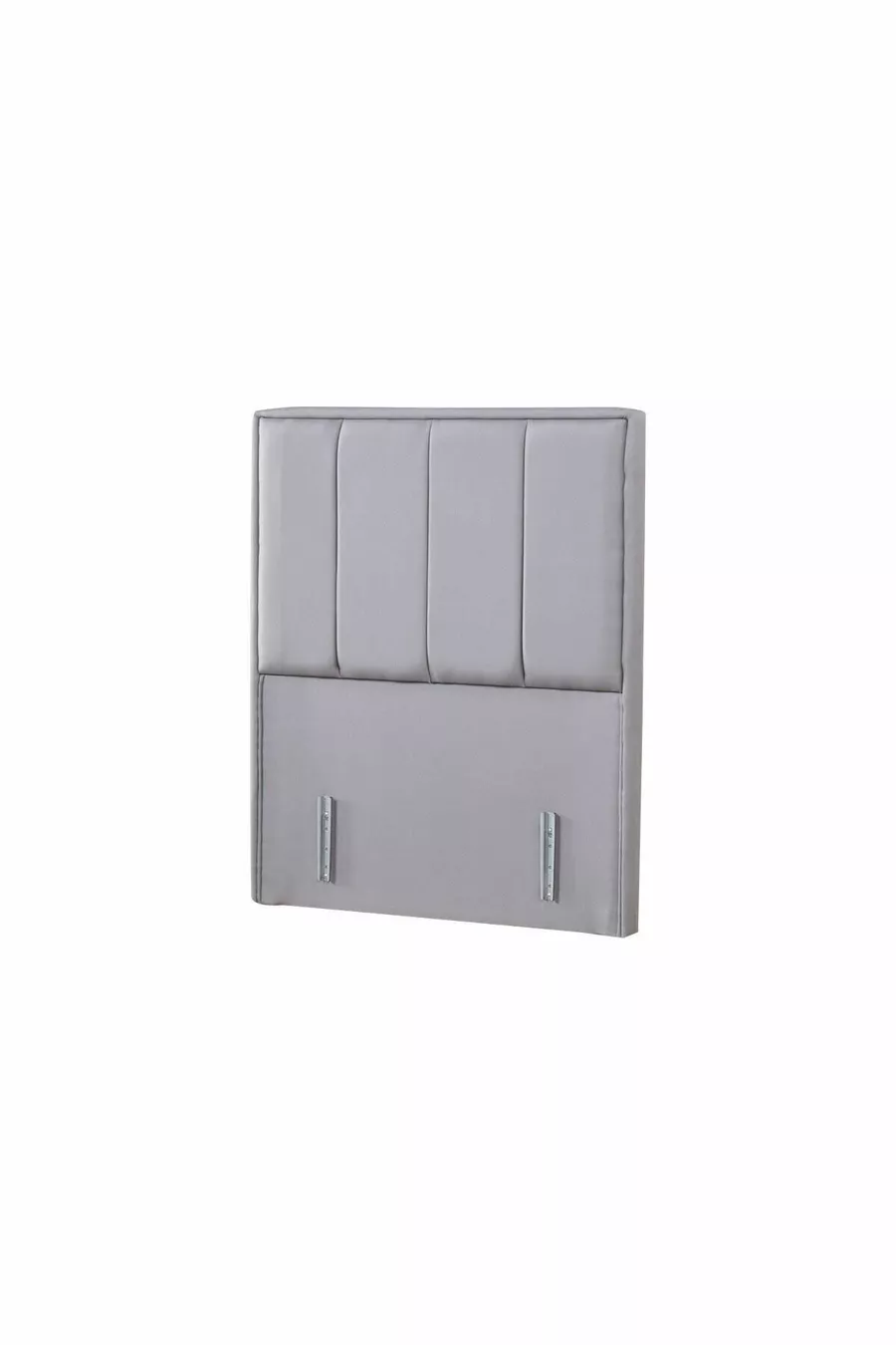 Gold Therapy Storage Base and Headboard Set Gray (BED NOT INCLUDED)