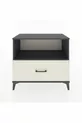 Hyperion Dresser Single Shelf Single Drawer Anthracite-Aquamarine
