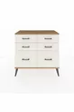 Commode Hyperion 6 tiroirs Pin-Pin / Pierre de lune