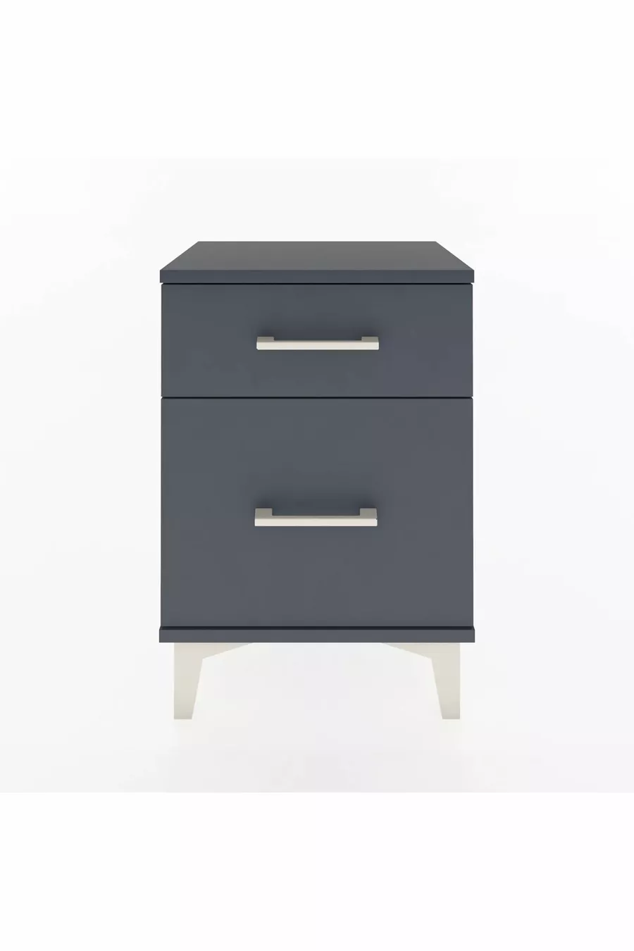 Arges Commode 2 Drawer Anthracite-Anthracite