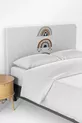 Set di 3 Copricuscini per Testata Letto con Motivo Arcobaleno per Cameretta