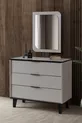 Ensemble de chambre pour jeunes Vegnum - Armoire à 4 portes Vegnum, Bureau Bali, Commode, Table de chevet