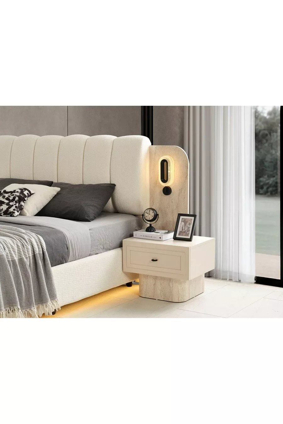 CAMERA DA LETTO HEYBELİ IN MDF