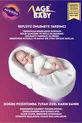 Matelas pour nouveau-né avec reflux, unisexe, housse lavable et alèse imperméable