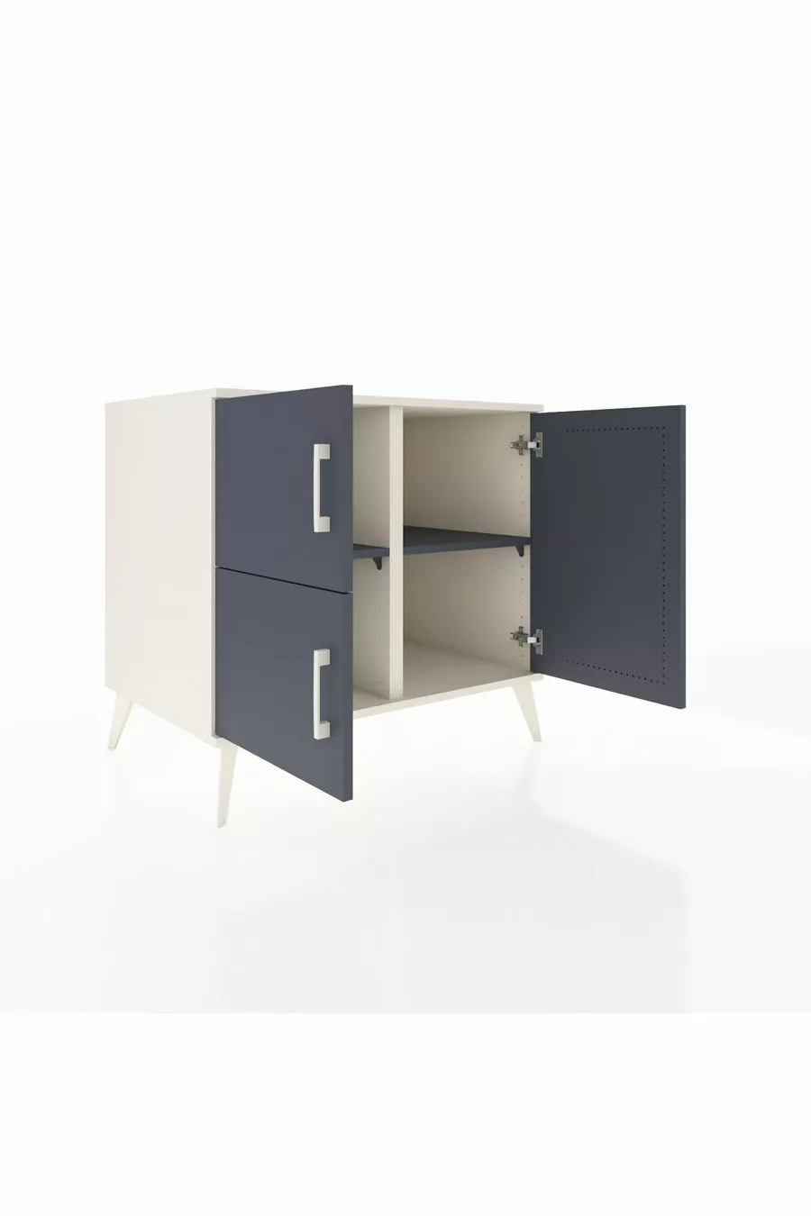 Kronos Dresser 2 Shelves 3 Doors Moonstone-Anthracite