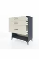 Hyperion Dresser 3 Drawers Anthracite-Sandstone