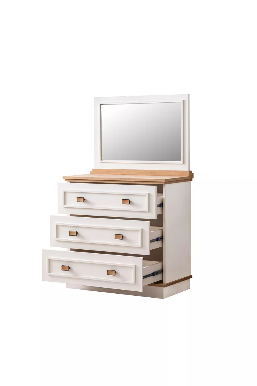 Commode, commode avec tiroirs et miroir Zenit