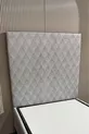 Testiera Letto Economica Relax, Testiera Base, Testiera Minimalista Decorata (OPZIONI DI MISURA)