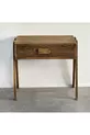 Armoire en bois avec tiroirs et étagères