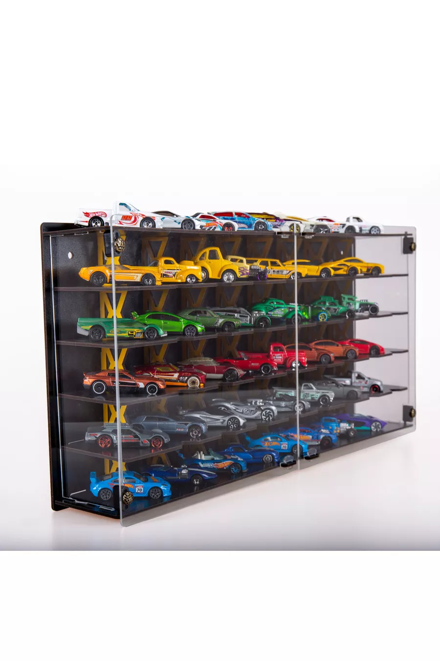 Plexiglas Deksel Holder 1/ Geschikt voor Hotwheels en Matchbox Hobby Speelgoed Auto Plank Modelauto Garage