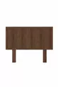 Tête unique en bois couleur noyer modèle Alaz (VERTICALE)