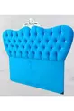 Titel DK Tweepersoons Avangard Turquoise Baby Face Stof Volledige Quilt