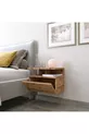 Virea Nightstand, Wall-Mounted, cm, Atlantic Pine