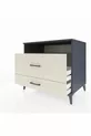 Kronos Dressoir Enkel Plank 2 Laden Antraciet-Leisteen
