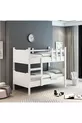 Detachable Full MDF 2-Tier Bunk Bed White