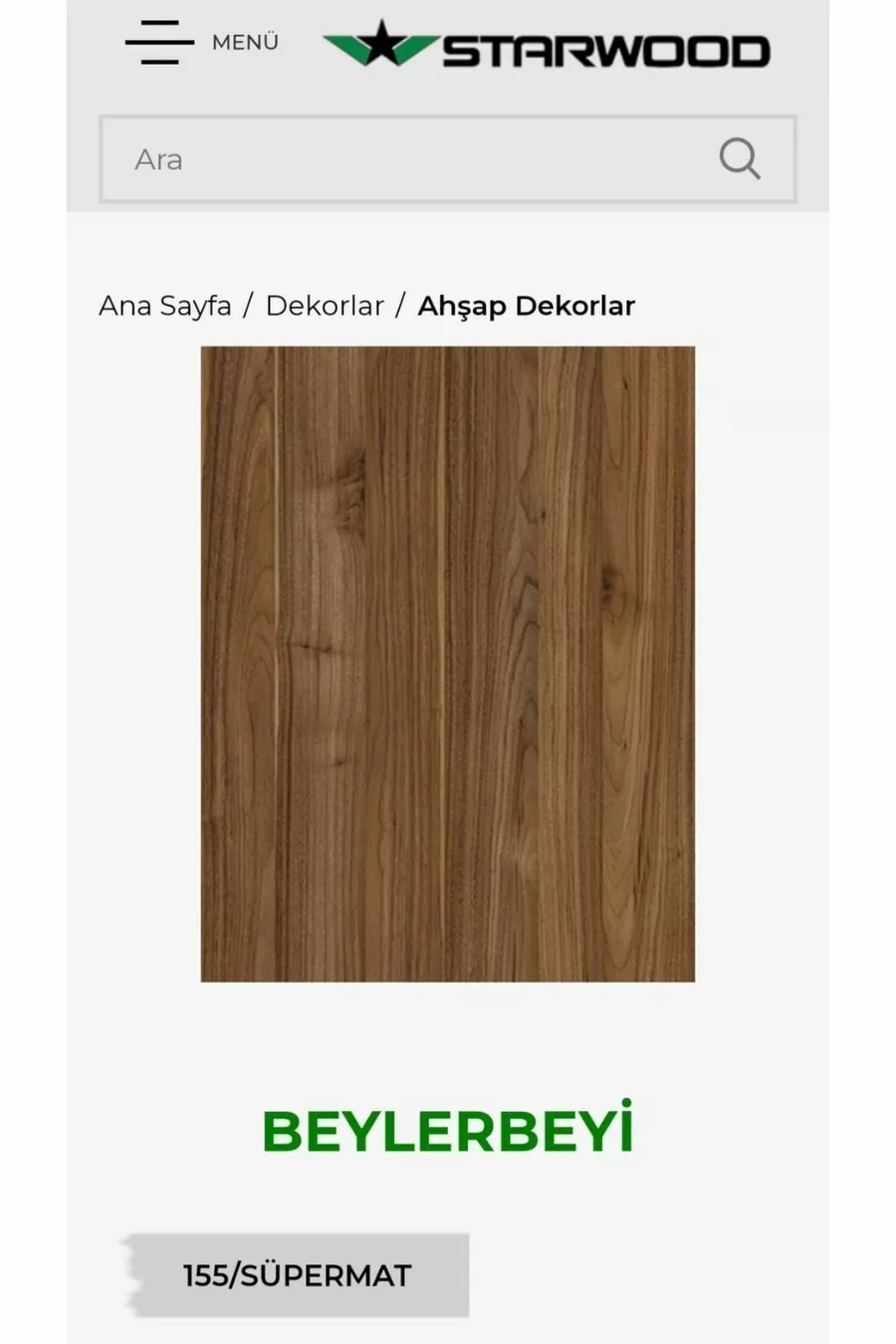Mdf Atlantik Çam Mdflam 1.kalite.