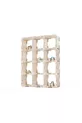 - Kubusplank (Honingraat) Natuurlijke Houten Montessori Wandplank