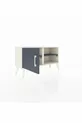 Arges Dresser with 2 Shelves and Single Door Moonstone-Anthracite