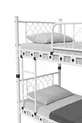 Letto a castello e letto singolo in metallo per bambini Metis