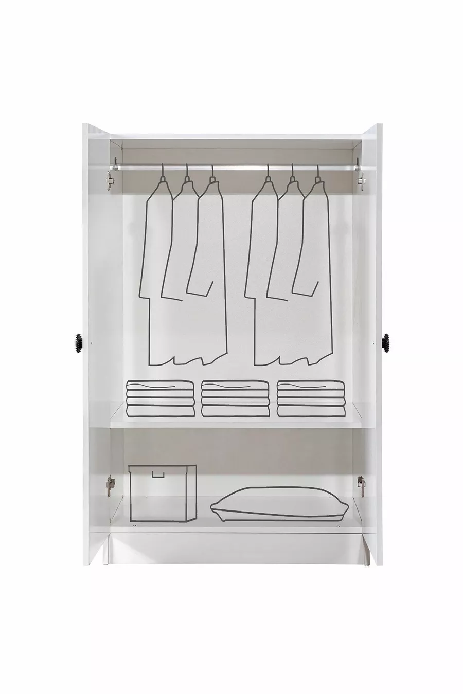 Bunk bed, Loft bed, Wardrobe, Desk