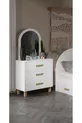 Commode Lucia Bohem à 3 tiroirs en MDF