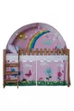 Maison Montessori en bois My House Lit Cabane X Rose