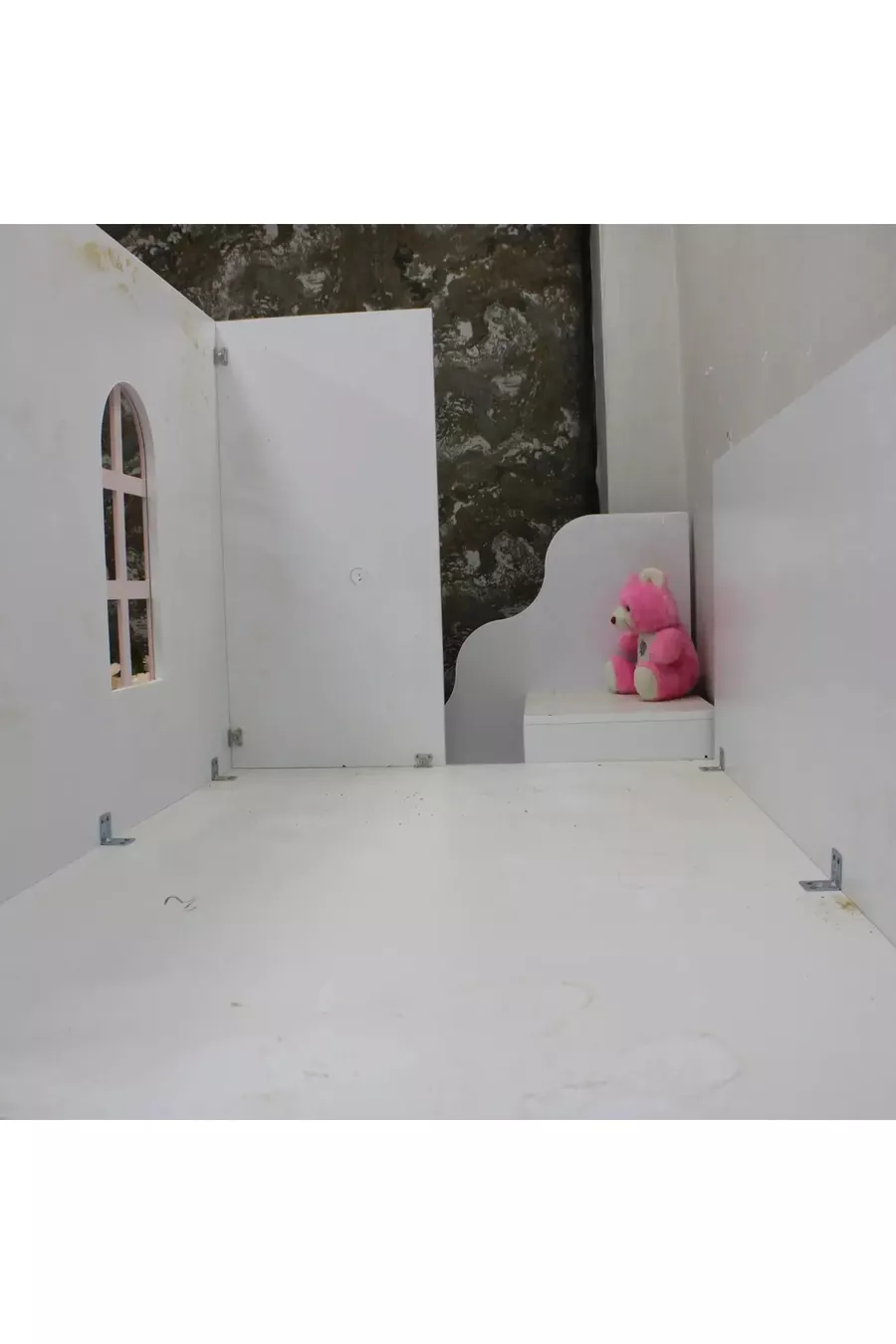 Alaçatı glijbaan stapelbed met kinderbed