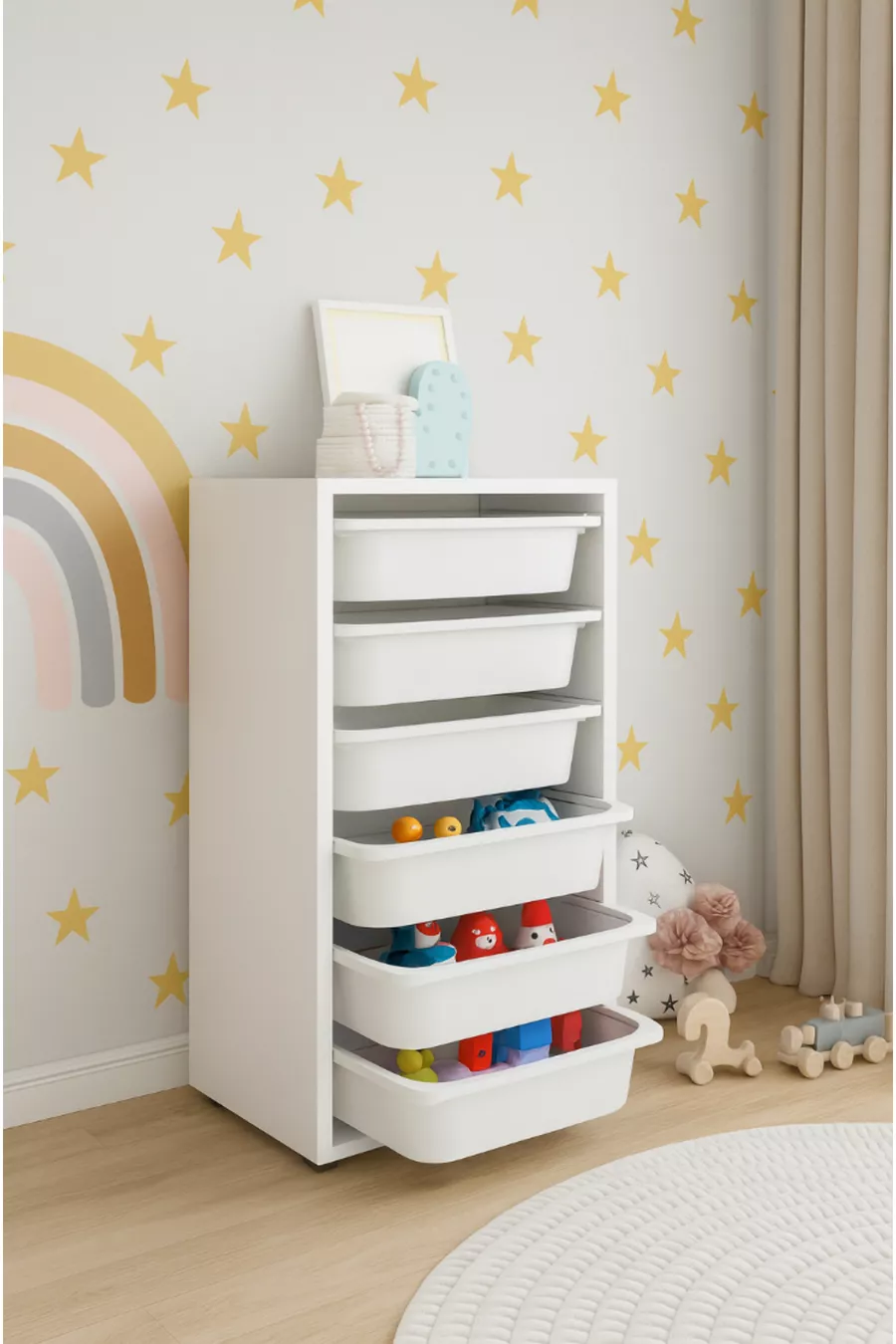 Multipurpose Children's Toy Cabinet