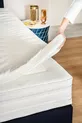 Topper 2.1 - Coussin de lit en viscoélastique - Mousse à mémoire douce à 100% viscoélastique - Housse lavable avec fermeture éclair