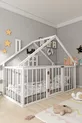 LIT EN BOIS POUR ENFANT SAM AVEC PORTE MONTESSORI