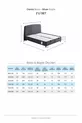 Canto Baza, Testata Silver Matrimoniale Set da 2 - Antracite,