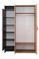 Bunk Bed, Deluxe Detachable Bunk Bed Elite 3-Door Wardrobe