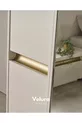 Ensemble de chambre à coucher Bern 6 portes (armoire 4 miroirs)
